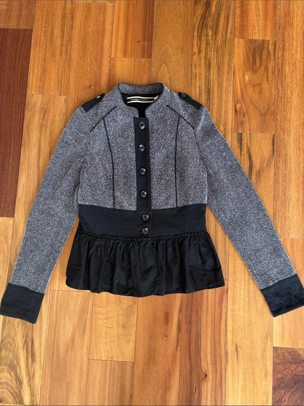 Anthropologie military style jacket
